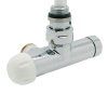 Termostatický ventil rohový 1/2"x3/4" M30, chróm