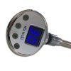 Radiátorová špirála pre kúpeľňový radiátor 600W chróm, Holtech