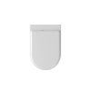 Závesné WC UNI CHROME Rim, biela