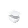 WC sedadlo UNI CHROME Slim, biela