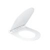 WC sedadlo UNI CHROME Slim, biela