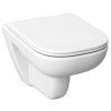 DEEP by JIKA "pack" WC závesné s doskou Slowclose, biela