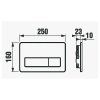 Tlačítko PL9 Dual Flush, Modul, JIKA