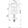 Basic tank system compact pre samostatne stojace WC, Modul, JIKA