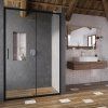 Sprchovací kút Blix Slim BLSDP2-100 LESK+TRANSPARENT