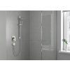 FixFit prípojka hadice Square so spätným ventilom, chróm