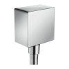 FixFit prípojka hadice Square so spätným ventilom, chróm