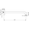 Select Sprchové rameno 389 mm
