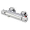 Sprchová termostatická batéria Aquamat 120 mm, chróm