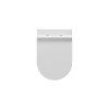 WC Uni Chrome RimOff závesný white