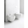 WC Uni Chrome RimOff závesný white