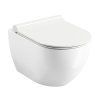 WC Uni Chrome RimOff závesný white