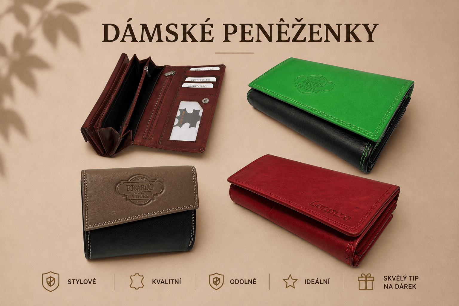 Dámské peněženky