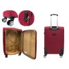 ORLACS 871 Cestovní kufr sada - červená barva