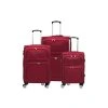 ORLACS 871 Cestovní kufr sada - červená barva