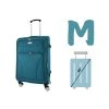 ORLACS 6004 Cestovní kufr sada - tyrkysová barva