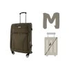 ORLACS 6004 Cestovní kufr sada - hnědá barva
