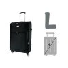ORLACS 6004 Cestovní kufr sada - černá barva