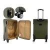 ORLACS 6004 Cestovní kufr sada - zelená barva