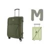 ORLACS 6004 Cestovní kufr sada - zelená barva