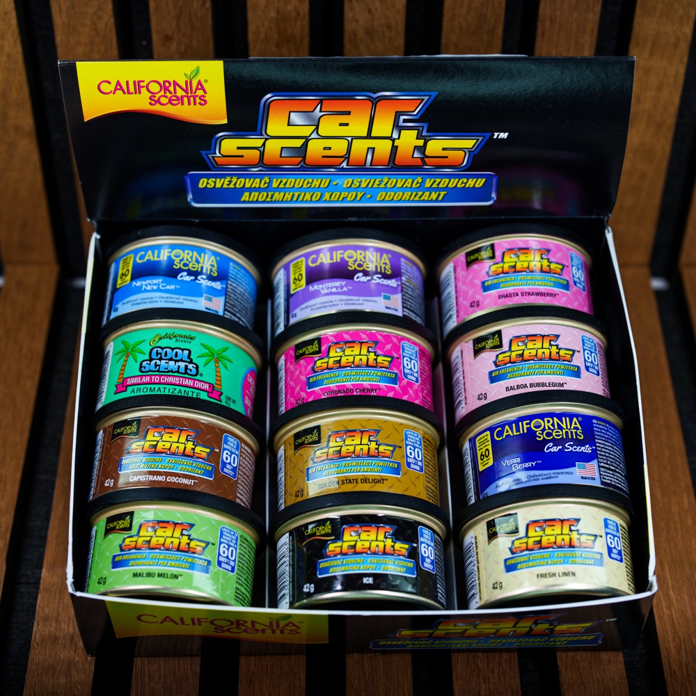 4 nejlepší vůně do auta od California Scents