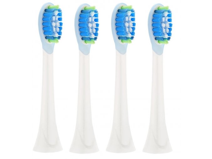 Náhradní kompatibilní hlavice k zubním kartáčkům Philips, 4 ks - kompatibilní s Philips Sonicare C3 Premium Plaque Defence HX9044/17