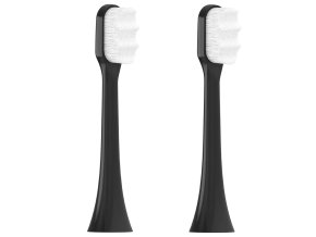 Ultrajemné NANO hlavice k elek. kartáčkům Philips Sonicare, černé, 2 ks