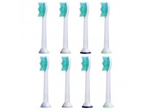 Náhradní kompatibilní hlavice k elek. kartáčkům Philips, 8 ks - kompatibilní s Philips  Sonicare ProResults HX6018