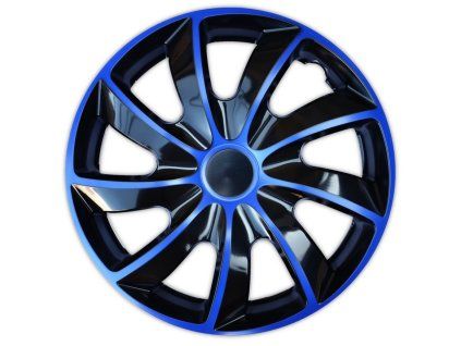 Poklice 16" QUAD BICOLOR BLUE/BLACK
