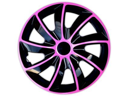 Poklice 15" QUAD BICOLOR PINK/BLACK