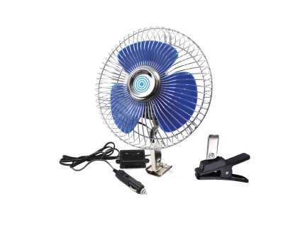 Ventilátor 24V kovový pr.20cm s montáží na klips/šroub, 01105_c