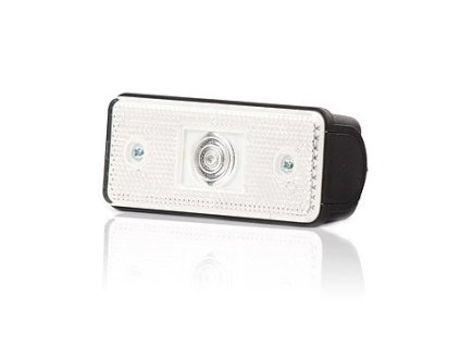Světlo obrysové přední s krytkou, 12V-24V, LED, W17D_c