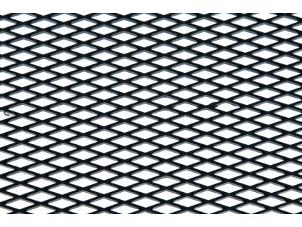 2416 hlinikova mrizka tahokov rozmer 1000x250 mm al 08 cerny mini oko 7x3mm