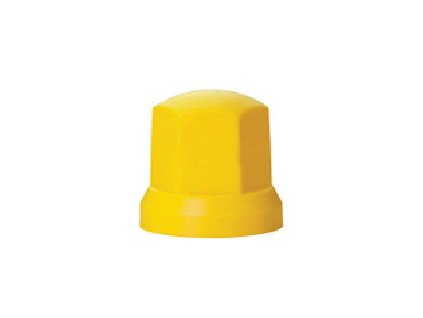 24244 krytky sroubu kol f 32mm vysoke tmave zlute