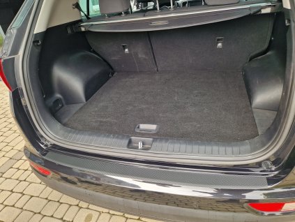 Ochranná fólie na zadní nárazník ŠKODA OCTAVIA II combi 2004 - 2013, černá, 2091_c