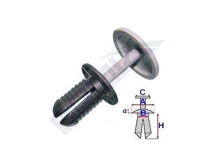 3124 rozperny kolik 10mm baleni 10ks
