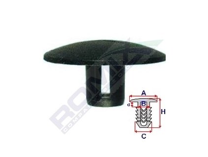 4402 prichytka calouneni a 29 8 b 8 9 c 8 9 h 16 8mm baleni 10ks