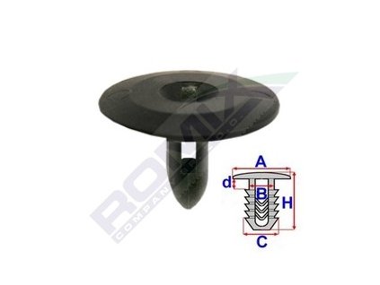 4696 prichytka kapoty kurfu a 25 1 b 5 5 c 5 5 h 18 3mm baleni 10ks