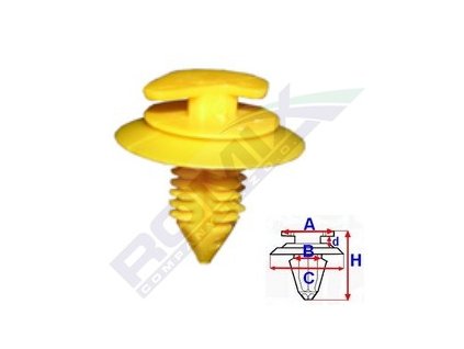 4912 prichytka calouneni a 14 7 b 5 9 c 20 7 d 2 3 h 22mm baleni 10 ks