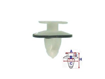 5053 prichytka calouneni a 13 5 b 8 3 c 16 7 d 2 5 h 15 6mm baleni 10ks