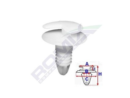 5056 prichytka calouneni a 14 5 b 6 4 c 16 3 d 2 3 h 20 5mm baleni 10ks