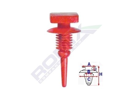 5401 prichytka list a 15 b 8 8 c 18 5 d 2 8 h 36 2mm baleni 10ks