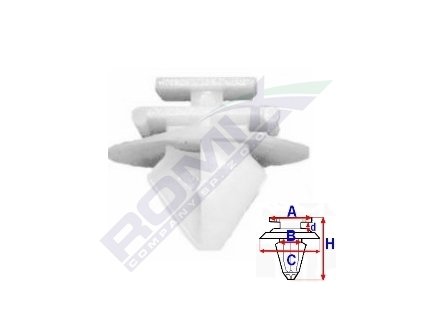 5509 prichytka list a 9 9x7 9 b 7 8 c 20 d 1 5 h 16mm baleni 10ks