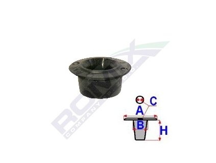 5650 prichytka list a 12 8 b 9 c 5 2 h 5 1mm prumer 9 8 baleni 25ks