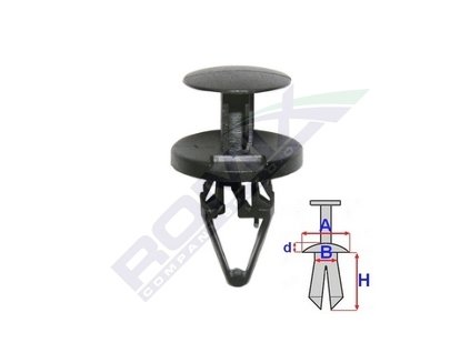 8419 rozperny kolik a 19 7 b 8 2 c 15 6 d 2 6 h 19 8 v otvoru 9 5