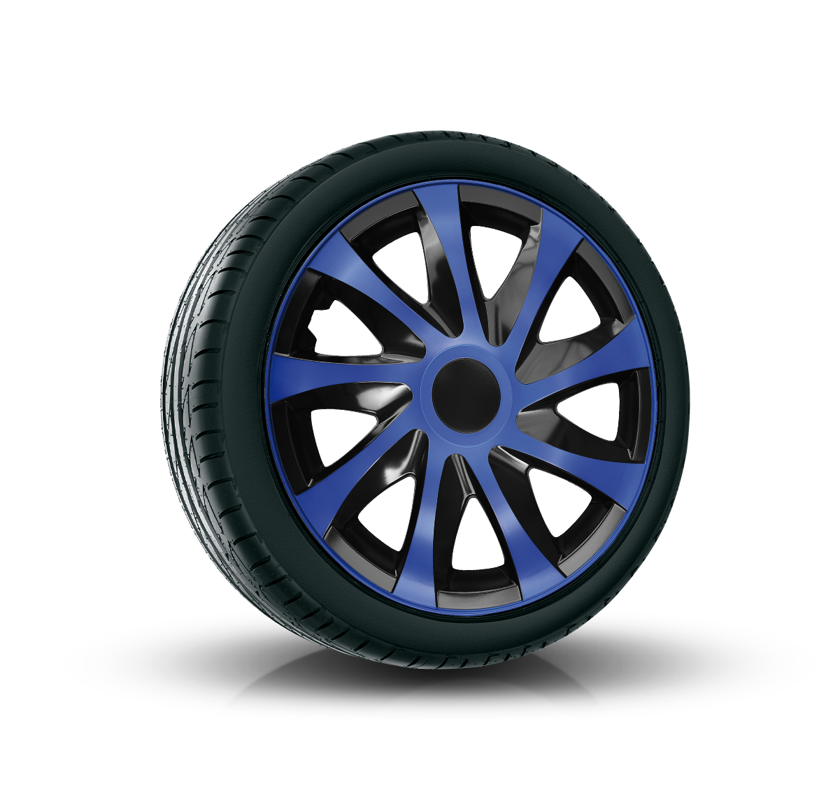 Poklice 16" DRACO CS BLACK-BLUE