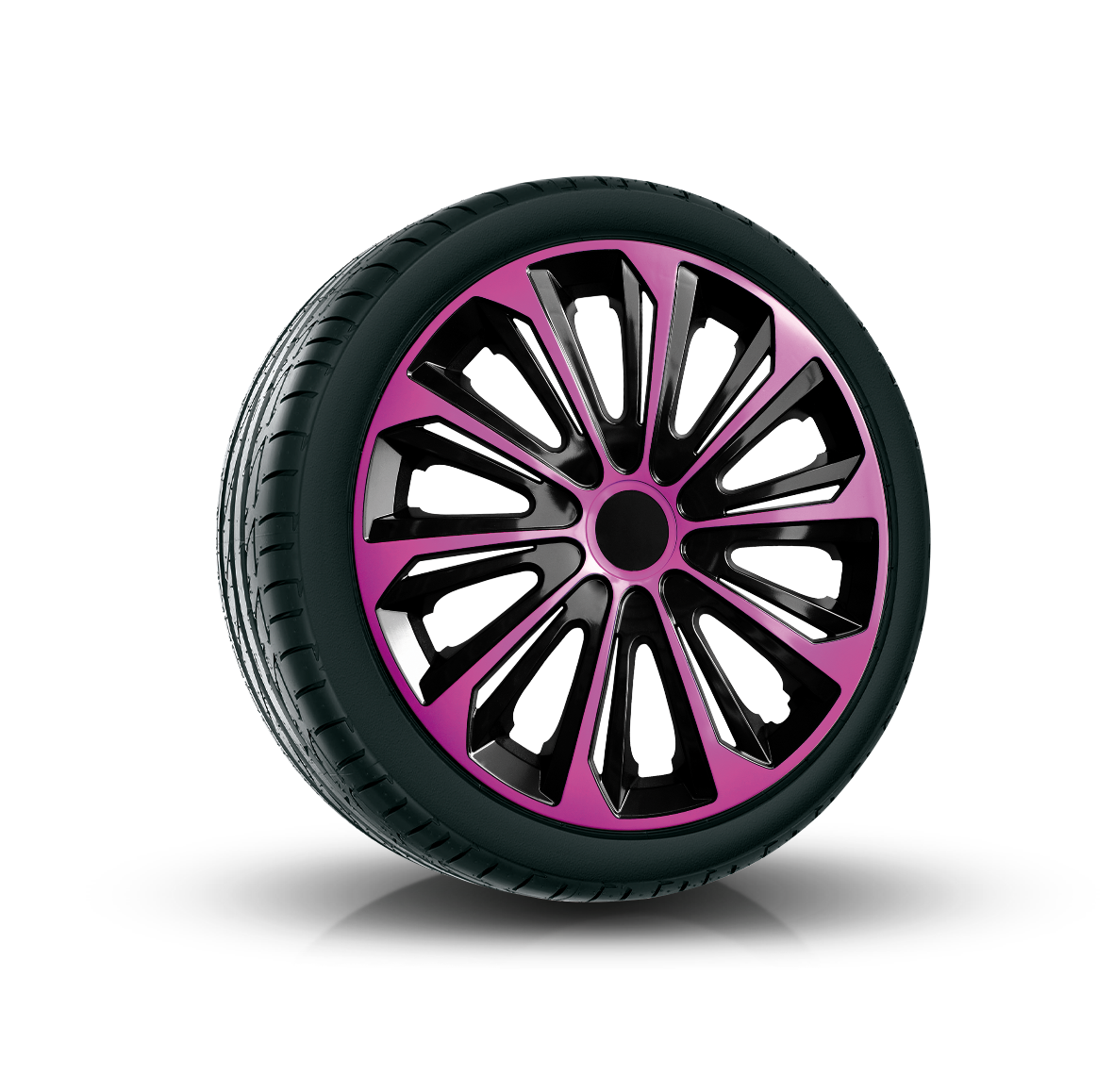 Poklice 15" STRONG DUO PINK/BLACK