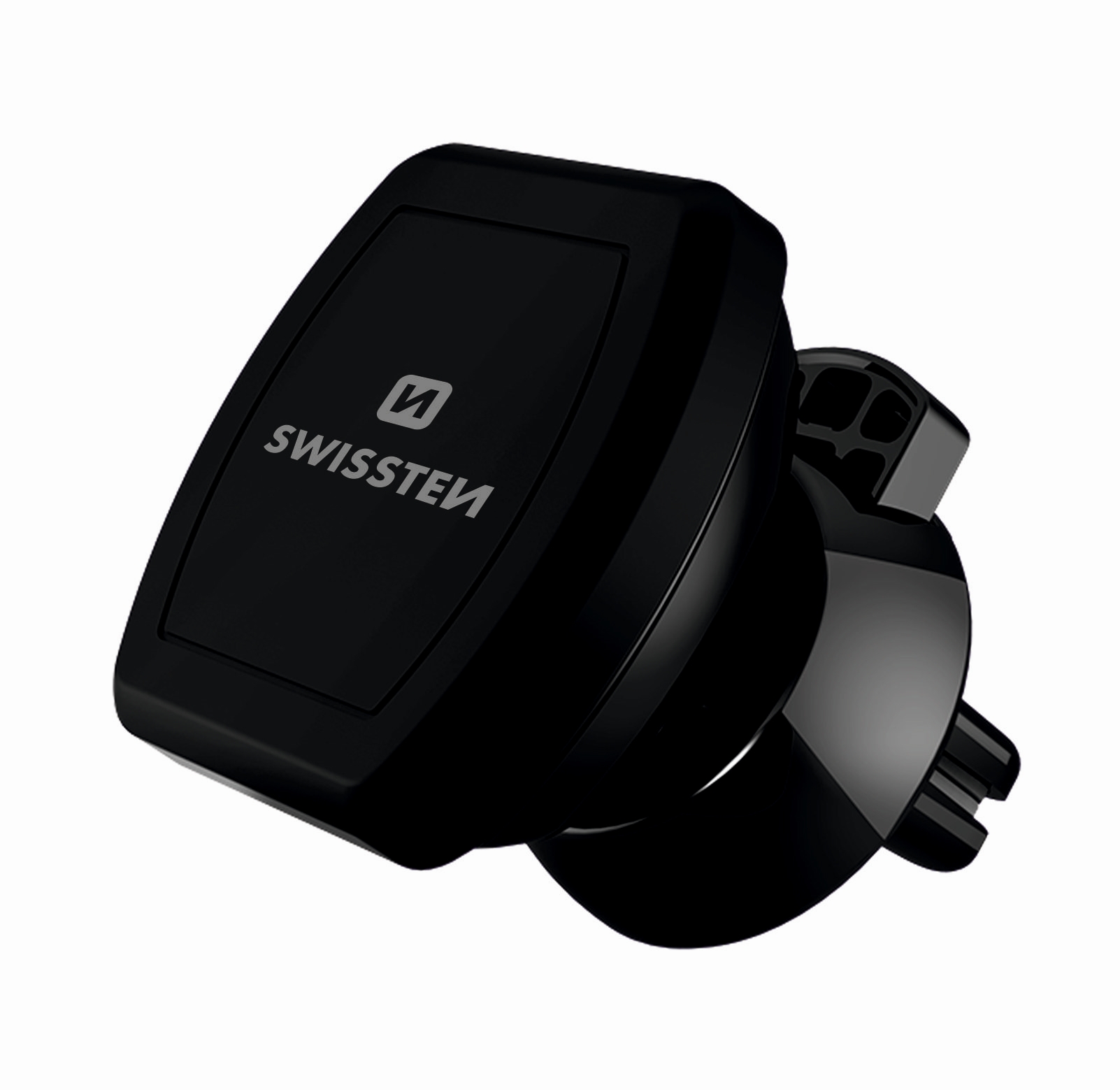Magnetický držák mobilu do mřížky na kloubku SWISSTEN AIR VENT M3, 45149