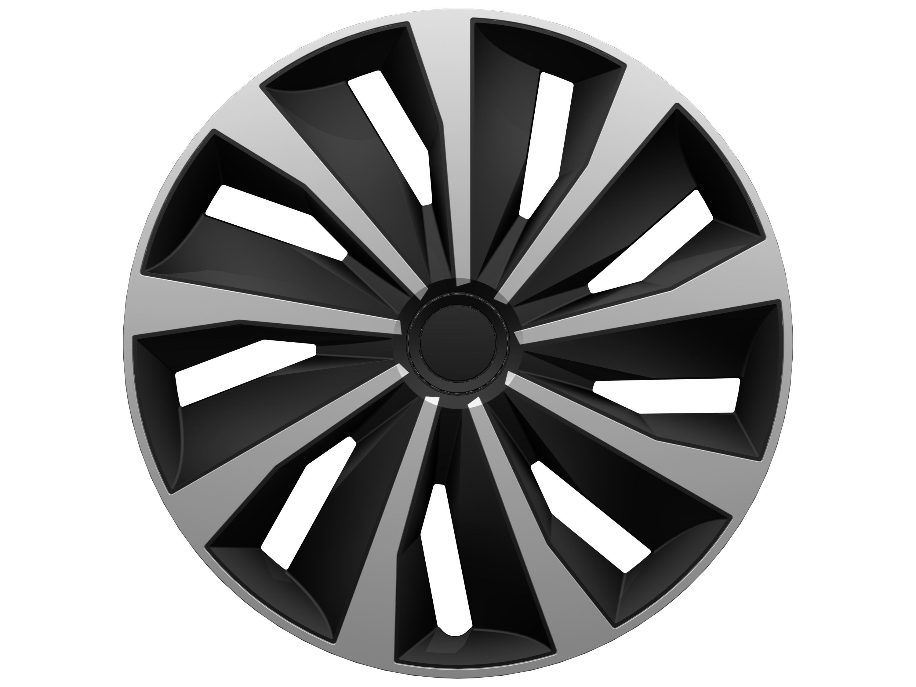 Poklice 16" GRIP SILVER BLACK