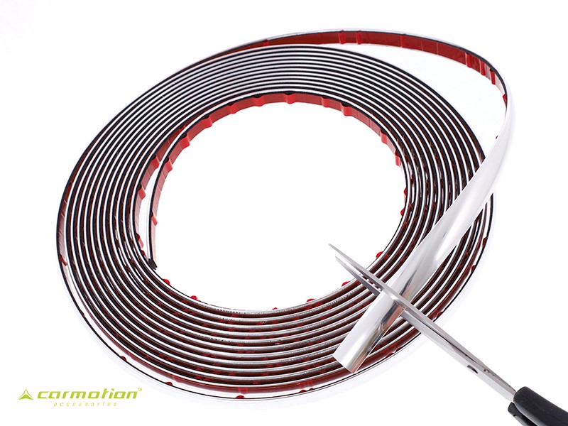 Samolepící lišta chrom 14mm x 5m, 63762